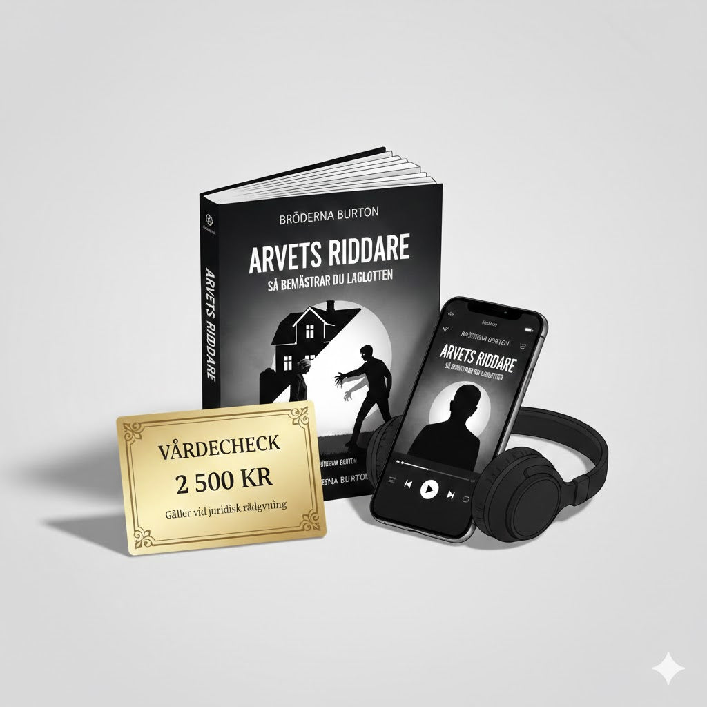 ARVETS RIDDARE – Så bemästrar du laglotten (Ljudbok + Digitalt paket)